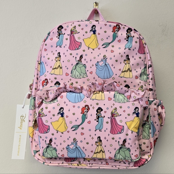Stoney Clover Lane Handbags - Stoney Clover Lane Disney Princess Never Stop Dreaming Mini Backpack Pink